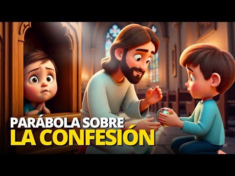 Jesus and the Boy Who Didn't Know How to Confess 😢 | Today's Parables for Children