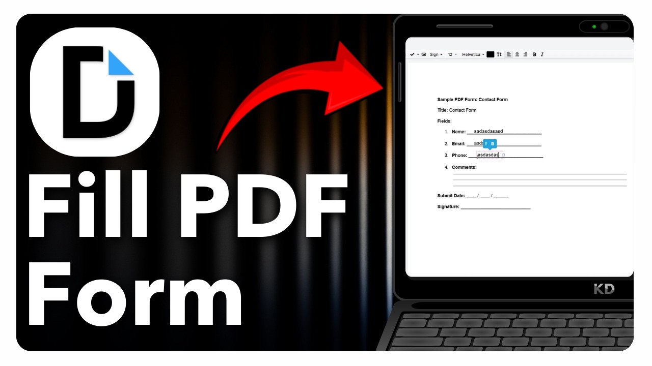 How To Fill PDF Form In DocHub - Step By Step