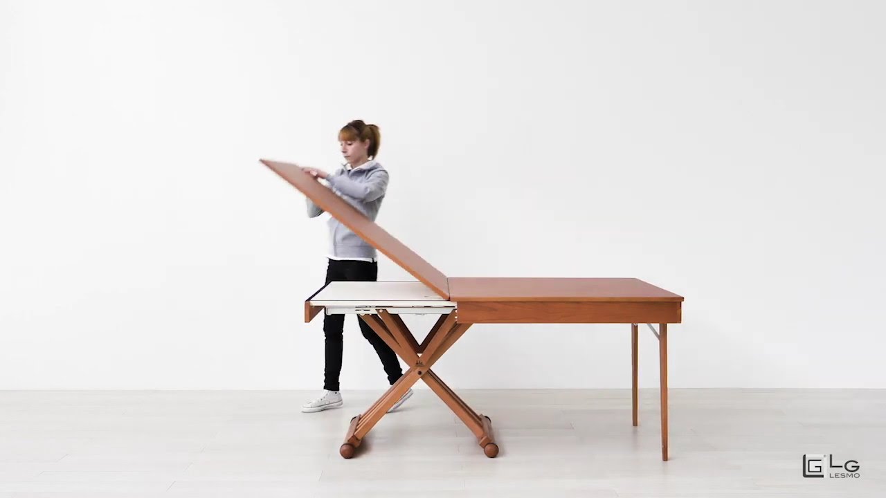 Watch MESA DE CENTRO CONVERTIBLE EN MESA - La mesa de centro plegable extensible Now MESA DE CENTRO CONVERTIBLE EN MESA - La mesa de centro plegable extensible