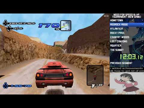 Need For Speed III: Hot Pursuit (PSX) Speedrun Tournament Expert NG 1:13:48.47 RTA (1:10:24 IGT)