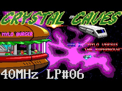 [Longplay] Crystal Caves - Volume 3: Mylo Versus the Supernova (1991, PC DOS) 40MHz LP#06 1080p