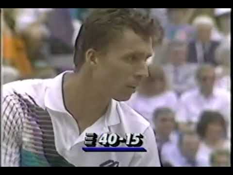 Queen's Club 1990 SF Lendl vs. McEnroe