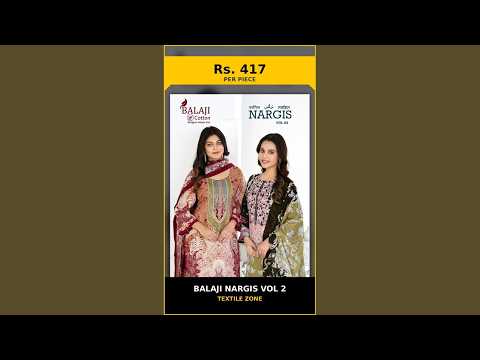 Balaji Nargis Vol 2 Stitched Suits – product video thumbnail