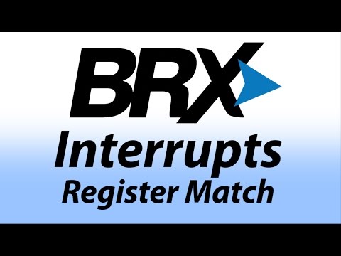 BRX Do-more Desinger PLC Interrupts Part 3 Register Matching from AutomationDirect