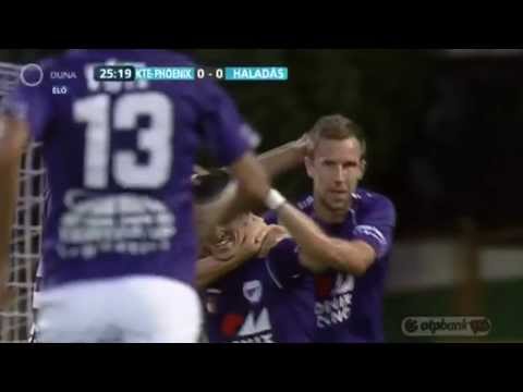 Forró Gyula gólja a KTE-PHOENIX Mecano-Szombathelyi Haladás meccsen