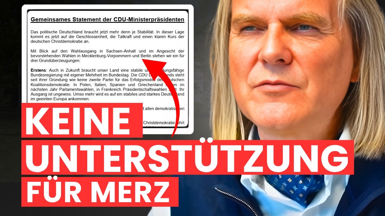 Die strategische Wahrheit hinter dem Statement der CDU-Ministerpräsidenten