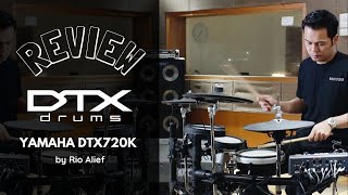 Video thumbnail for Yamaha Drum Elektrik DTX720k by Rio Alief