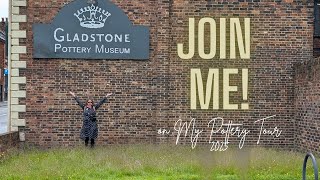 My Pottery Travel Tour 2025, JOIN ME as I visit MIDDLEPORT and GLADSTONE, and meet special FRIENDS!