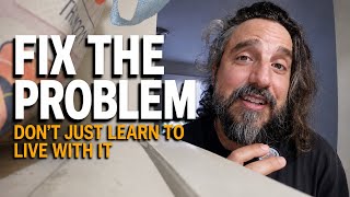 We’re teaching people to live with broken things