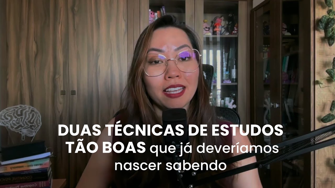Duas TÉCNICAS DE ESTUDOS tão boas que já deveríamos nascer sabendo