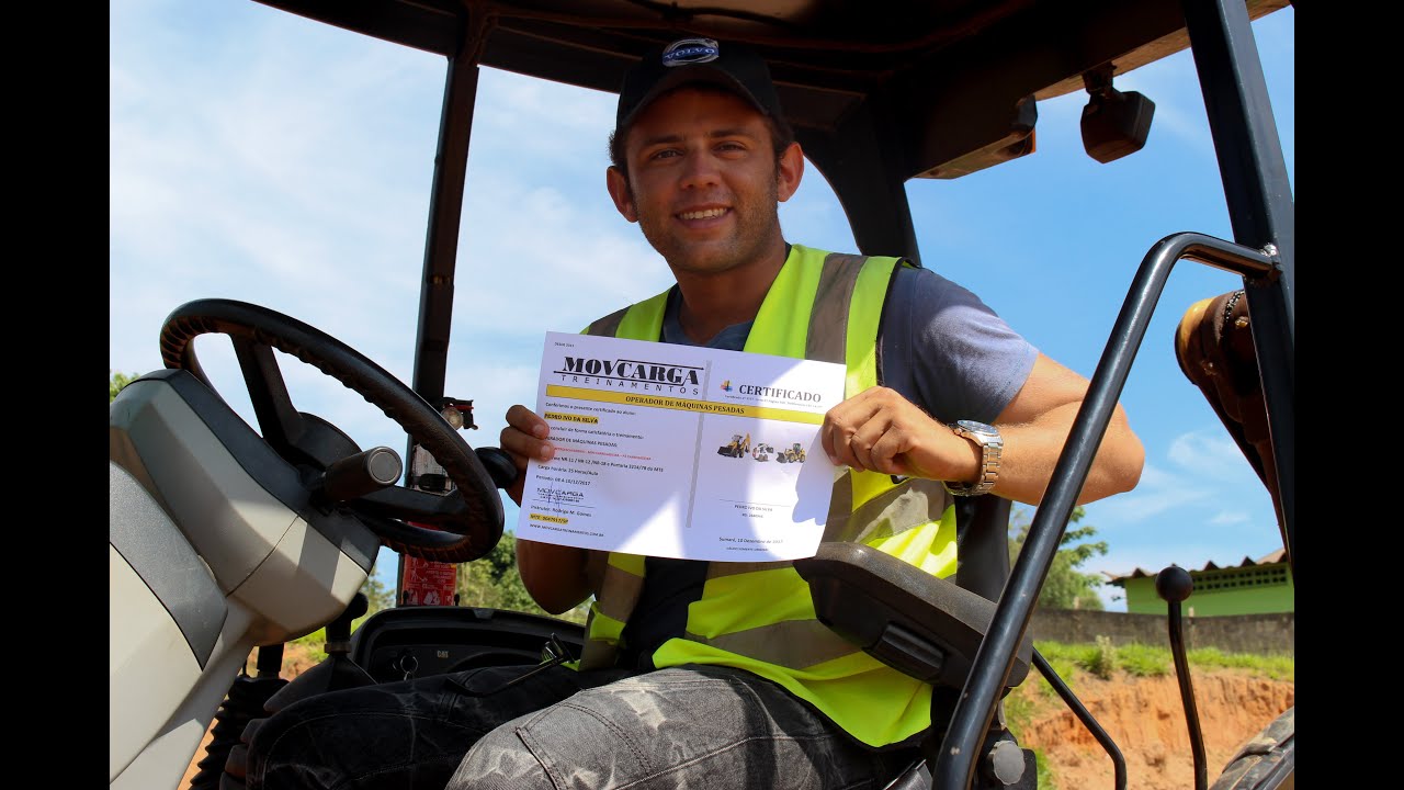 Qual a validade do curso de operador de máquinas pesadas, empilhadeira, etc. Segundo a NR 12 -
