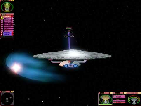 Star Trek Bridge Commander | USS Dauntless vs 4 smuggler transports
