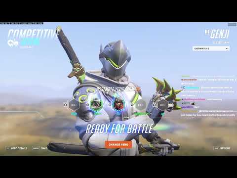 THIS GENJI IS REALLY FAST! NECROS OVERWATCH 2 SEASON 3 GAMEPLAY
