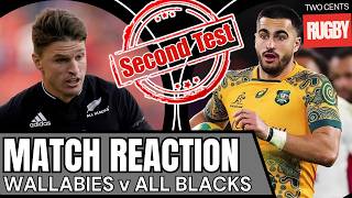 Wallabies v All Blacks Game 2: Bledisloe Cup Match Review