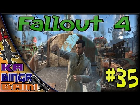 Playing Fallout 4, DOC STOP! Part #35 (SURVIVAL MODE)