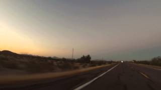 preview picture of video 'South on AZ SR 85 to Ajo, Arizona from Gila Bend, AZ, 3 November 2014, GP010111'
