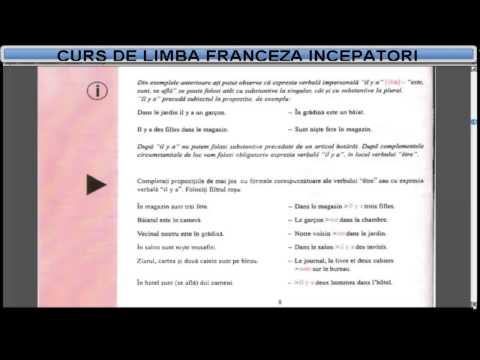 Curs de limba Franceza incepatori (tema+vocabular) - Lectia 7