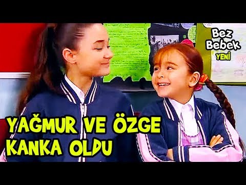 Yağmur ve Özge Kanka Oldu | Bez Bebek Eğlenceli Videolar