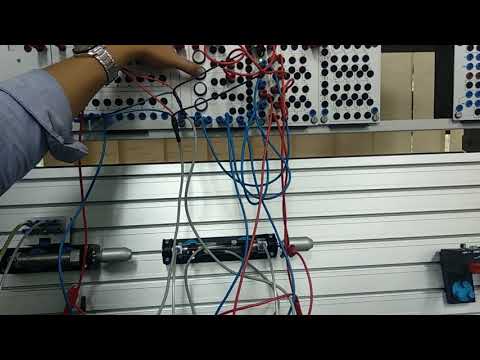 Module 10 - Basic electropneumatics training using TP 201 equipment set
