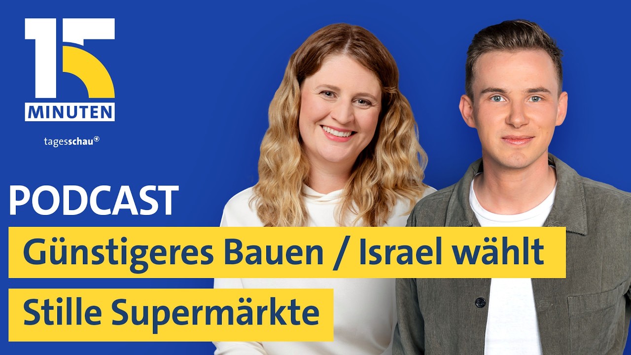Einfacher bauen, günstiger wohnen? / Israel wählt / Leise Supermärkte – wem das hilft