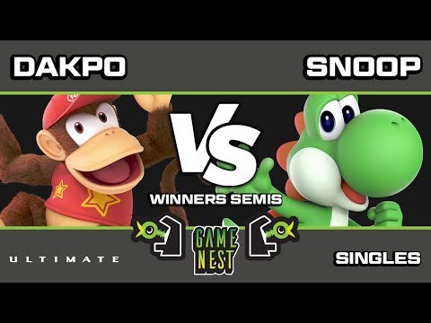 Game Nest Smash It Up: Sugoi | Snoop (Yoshi) vs TLOC | Dakpo (Diddy Kong) - Winners Semis