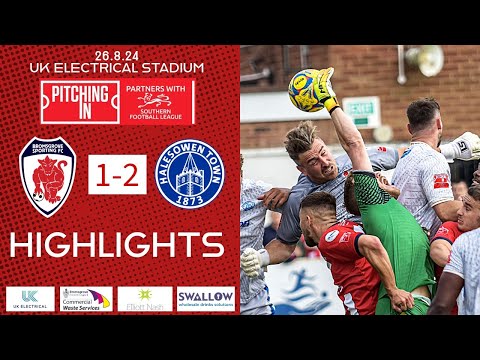 HIGHLIGHTS | Bromsgrove Sporting 1 - 2 Halesowen Town