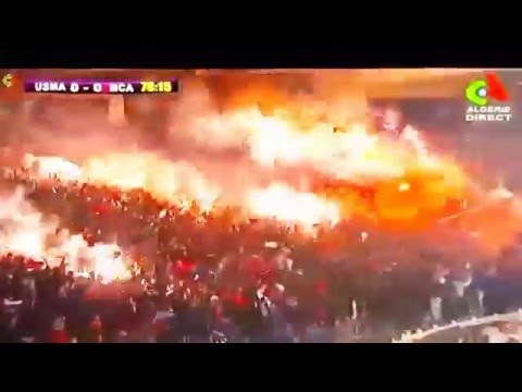 Derby Algérois : USM Alger - MC Alger, ambiance de dingue dans les tribunes !