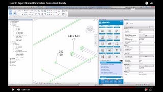 How to Export Shared Parameters from a Revit Family