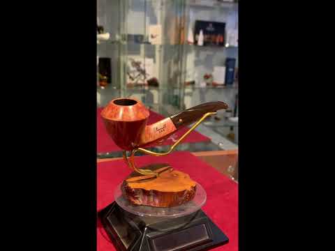 Pipa Paronelli radica semicurva rhodesian fatta a mano - www.paronellipipe.com