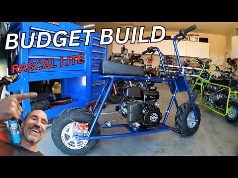 When you build a Rascal Lite minibike from GoPowerSports