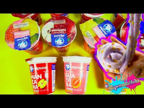 DON'T choose the wrong Yogurt to make Slime  - Supermanualidades