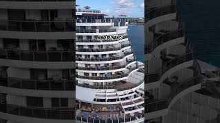 This cruise ship is breathtaking!.. #cruiseship #cruise #travel #vacation #shorts #yt #ytshorts
