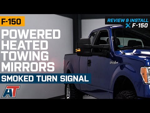 2007-2014 F-150 Powered Heated Towing Mirrors with Smoked Turn Signals Review & Install