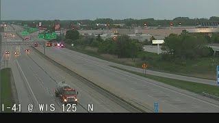 UPDATE: Multi-crash on I-41 near Appleton leaves 1 dead, 3 injured