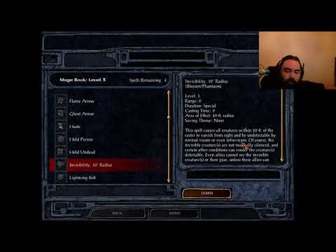 Baldur's Gate Arcane Spell Guide Level 3
