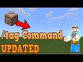How to use the /tag Command UPDATED in Minecraft: Bedrock Edition
