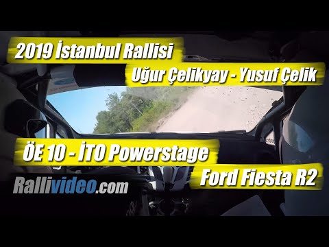 INCAR // 2019 İstanbul Rallisi / Uğur Çelikyay - Yusuf Çelik / ÖE 10 İTO Powerstage / Ford Fiesta R2