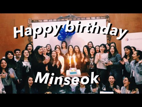 Happy 29th birthday our Lovely Minseok!!! 180326 EXO-L ARMENIA