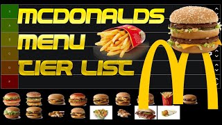 Official McDonald's Menu Tier List