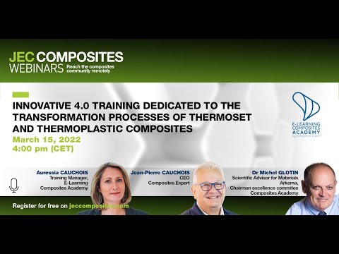 [WEBINAR REPLAY] Innovative 4.0 Training : Transformation Processes of Thermoset
