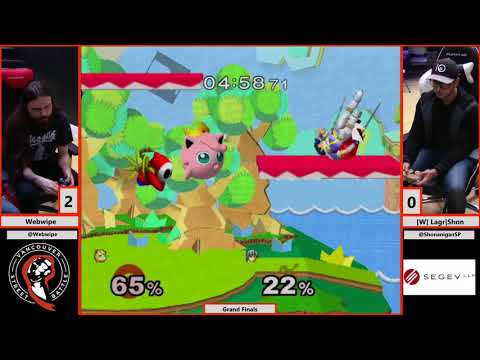 Melee Singles #19 GFR   Webwipe VS Lagr Shon