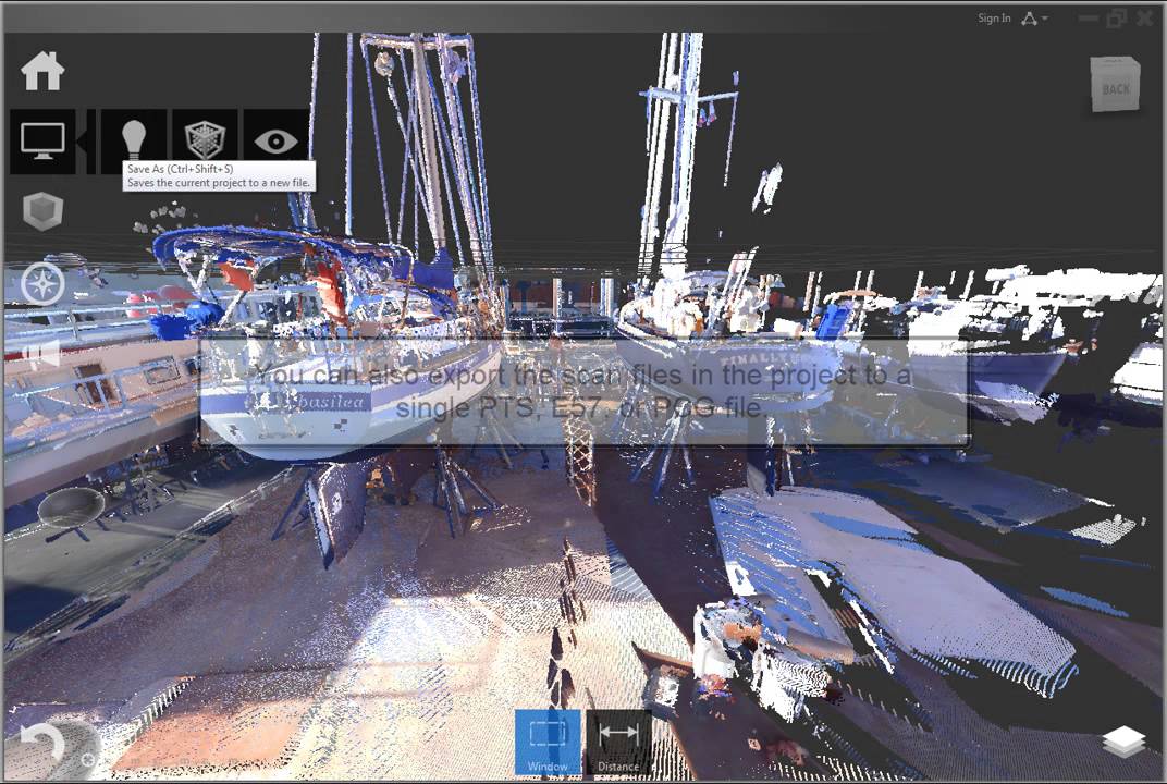 Saving and Exporting a Project