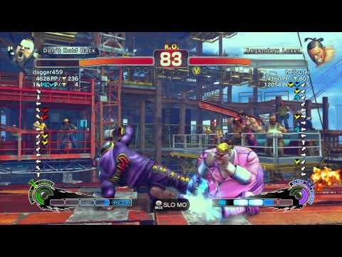 dagger459 (Rufus) vs heijoutei (Dee Jay) - SSF4 Arcade Edition Xbox Live Ranked Match