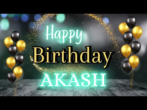 Happy Birthday Akash 🥳🎈| Happy Birthday To You Akash 🎁🎂 | Birthday Song |Whatsapp status |Dj music