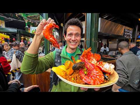 Best London Street Food at Borough Market (1,000 Years Old!!)