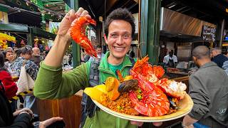 Best London Street Food at Borough Market (1,000 Years Old!!)