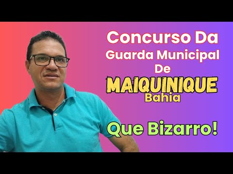 Concurso de Maiquinique-BA
