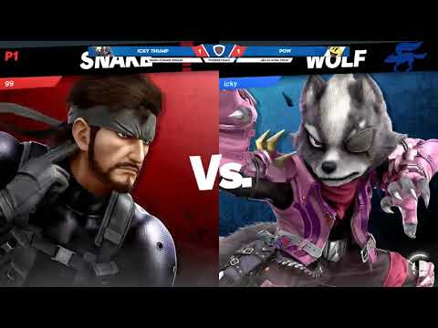 ABU 34: Icky Thump (Wolf) vs. Pow (Pacman) - SSBU Singles WF