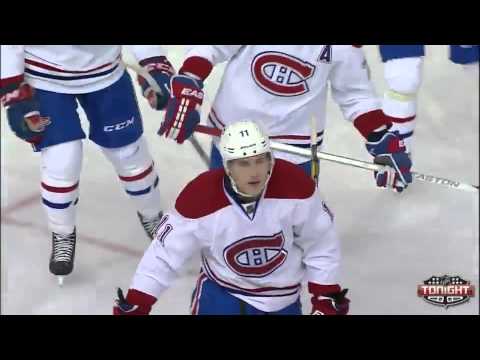 Brendan Gallagher 1-1 Goal - Canadiens @ Oilers - 10/10/2013 - HD