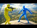 NPC Wars With Active Ragdoll Dudes 10 Euphoria Physics
